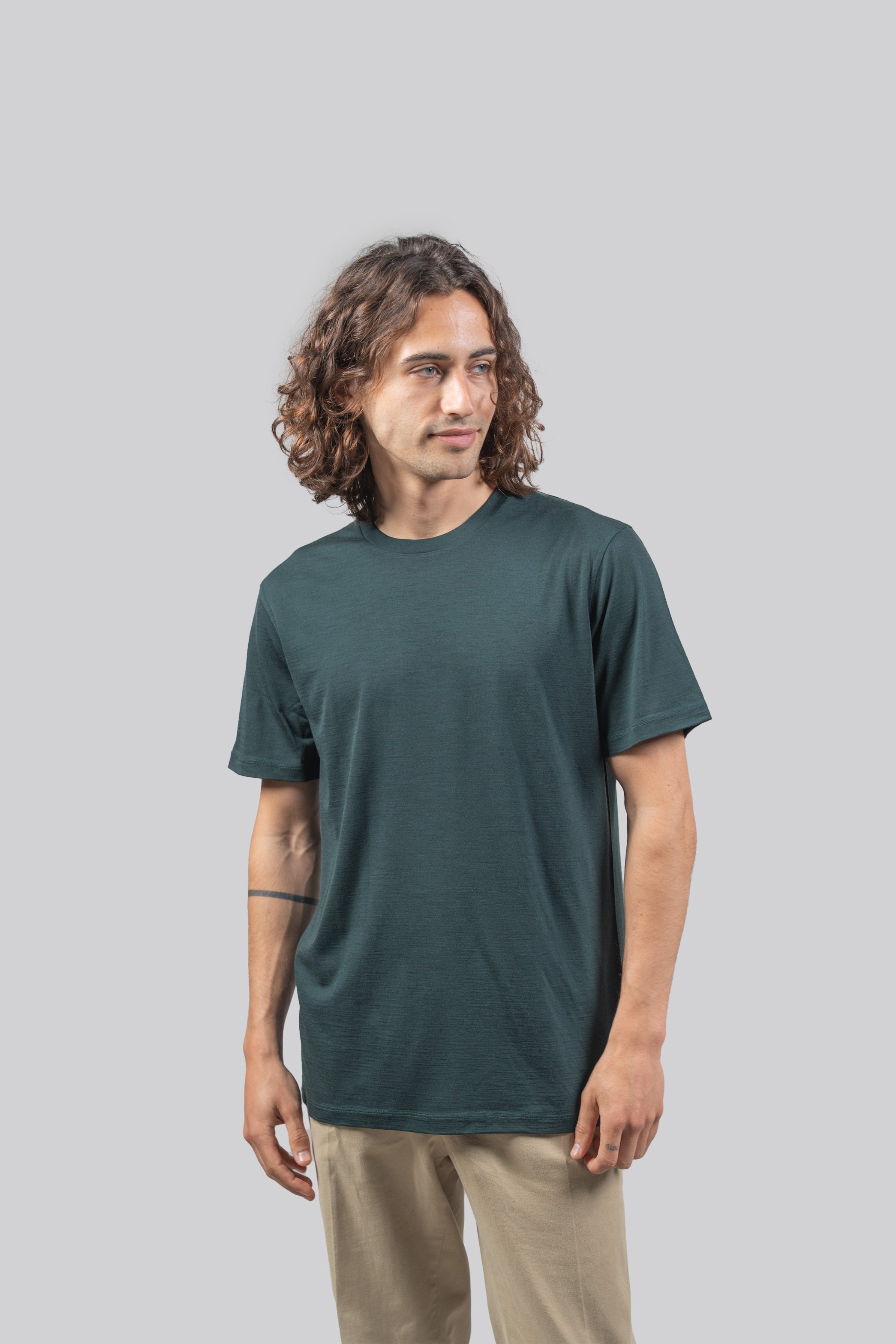 Extra weiches Merinowolle T-Shirt