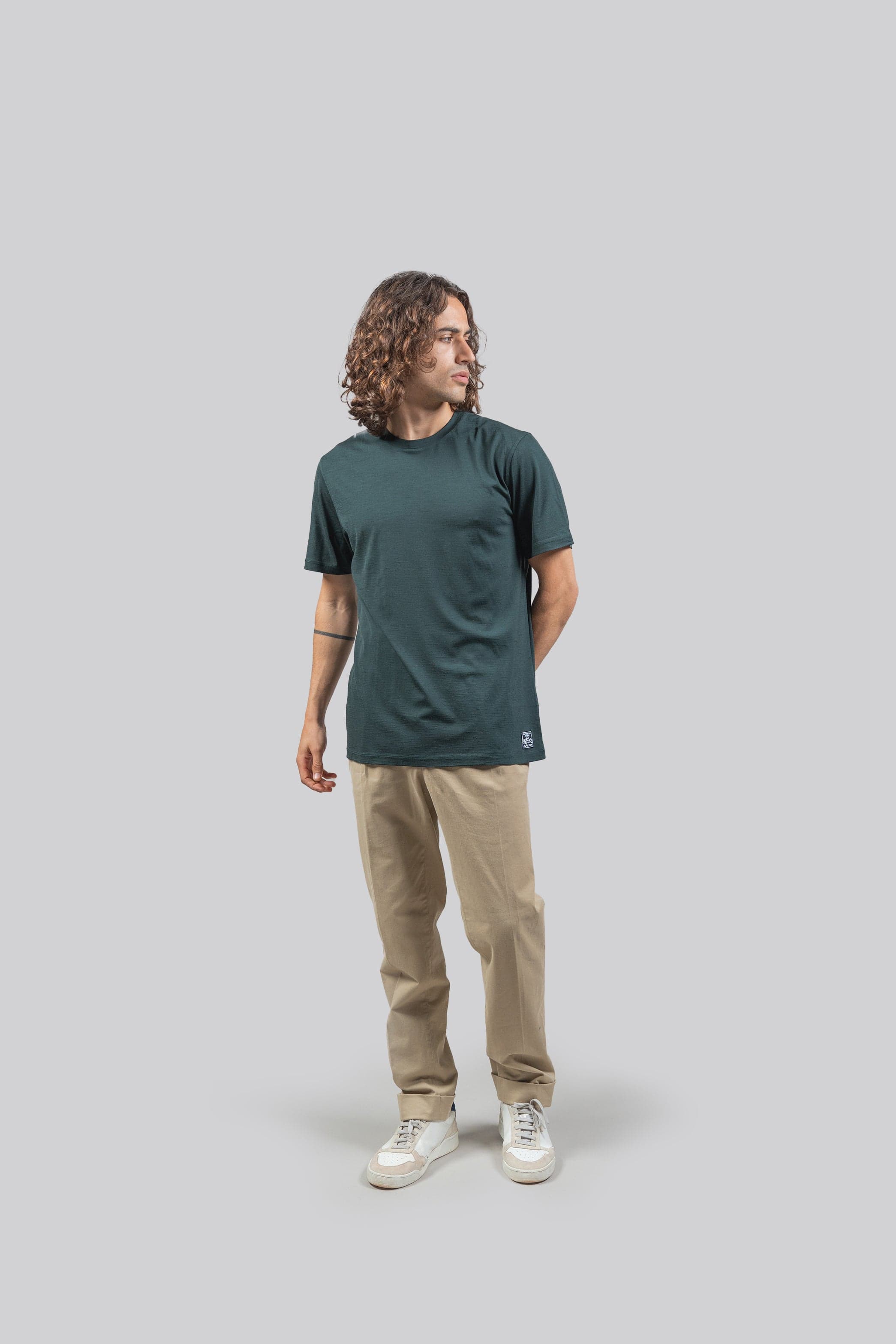 Extra weiches Merinowolle T-Shirt
