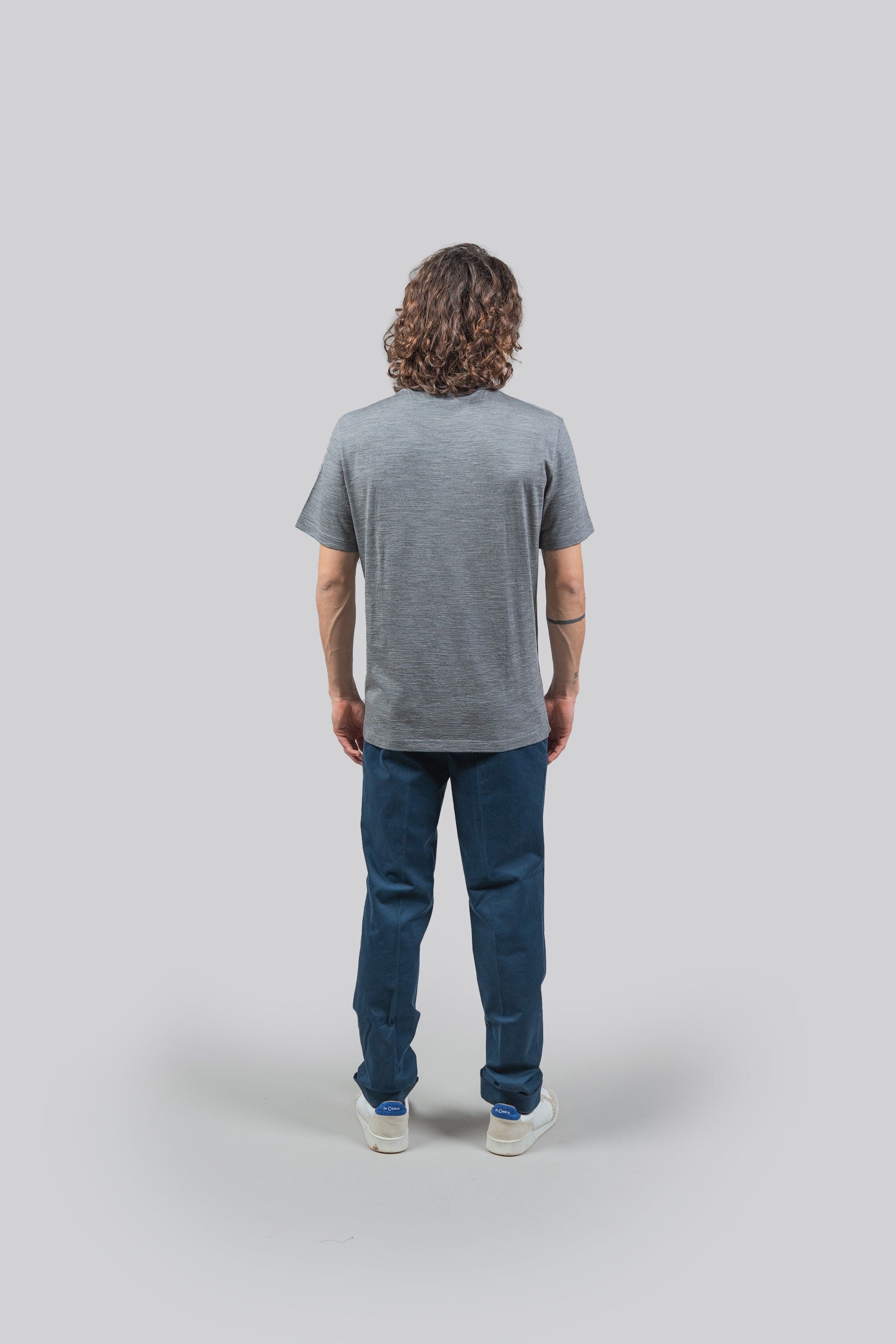 Extra weiches Merinowolle T-Shirt