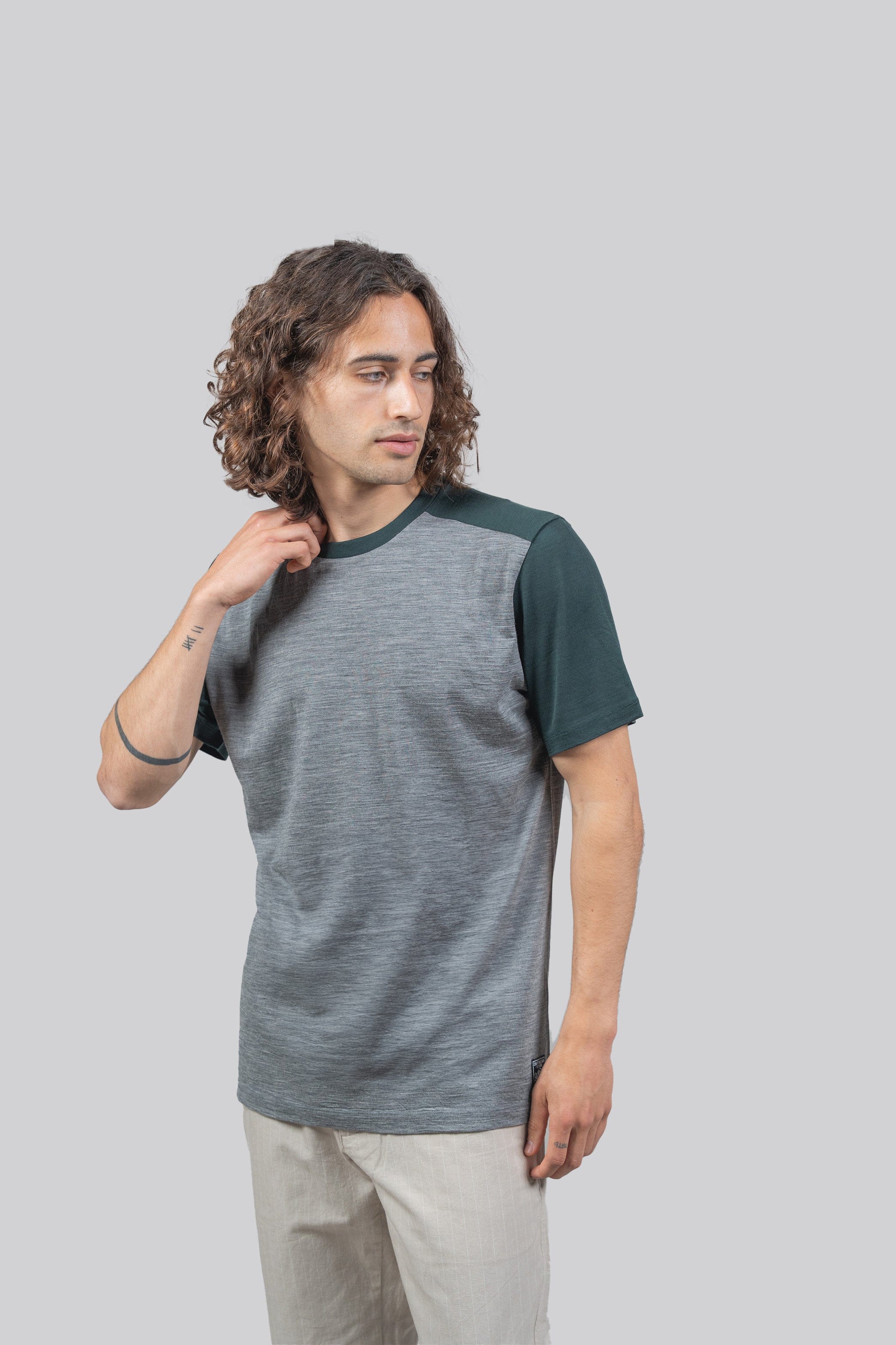 Extra weiches Merinowolle T-Shirt