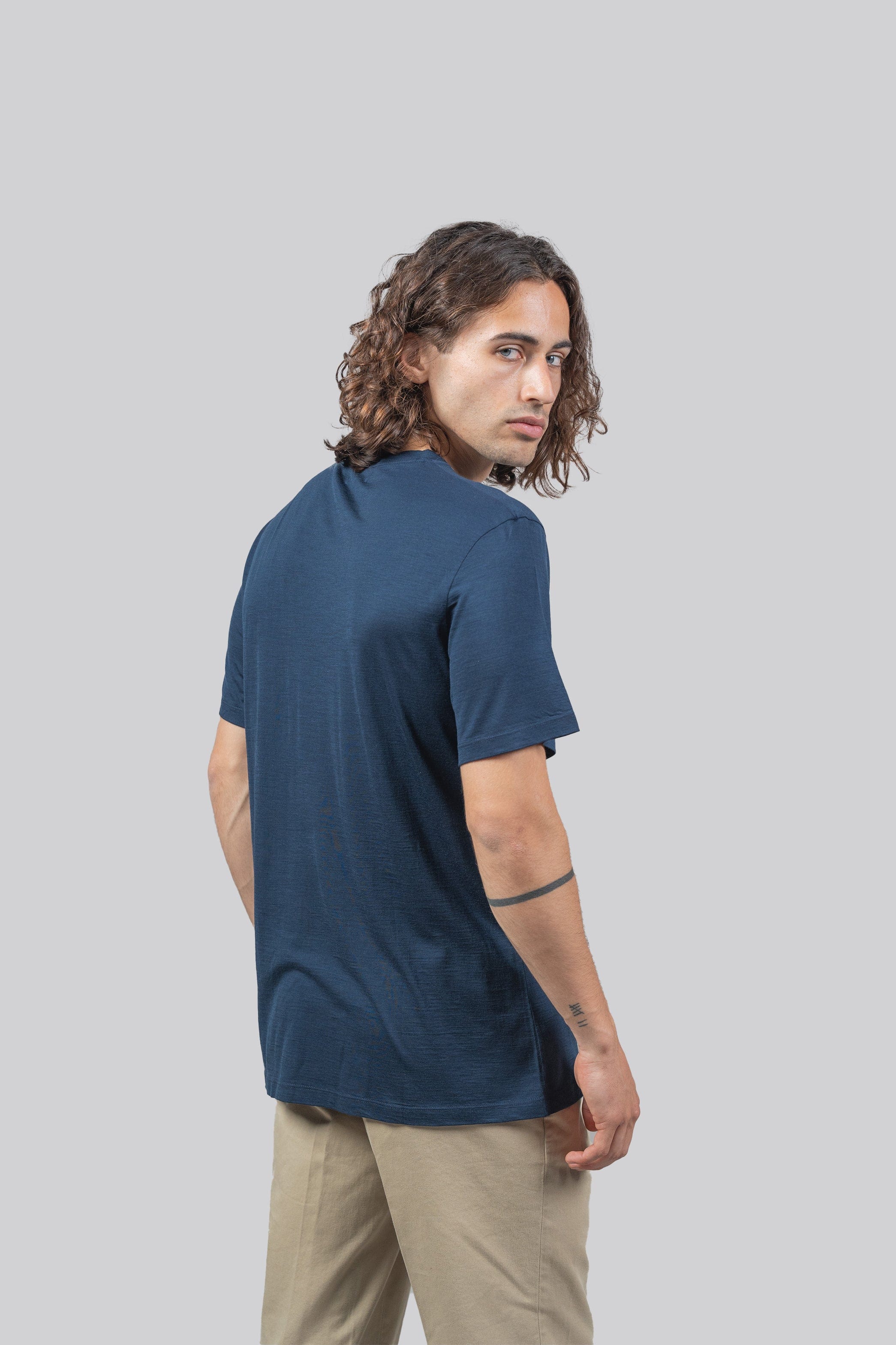 Extra weiches Merinowolle T-Shirt