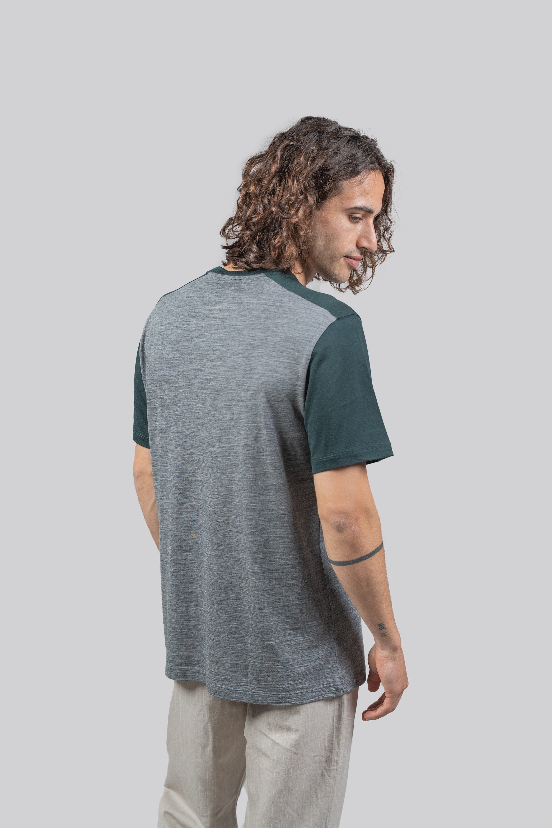 Extra weiches Merinowolle T-Shirt