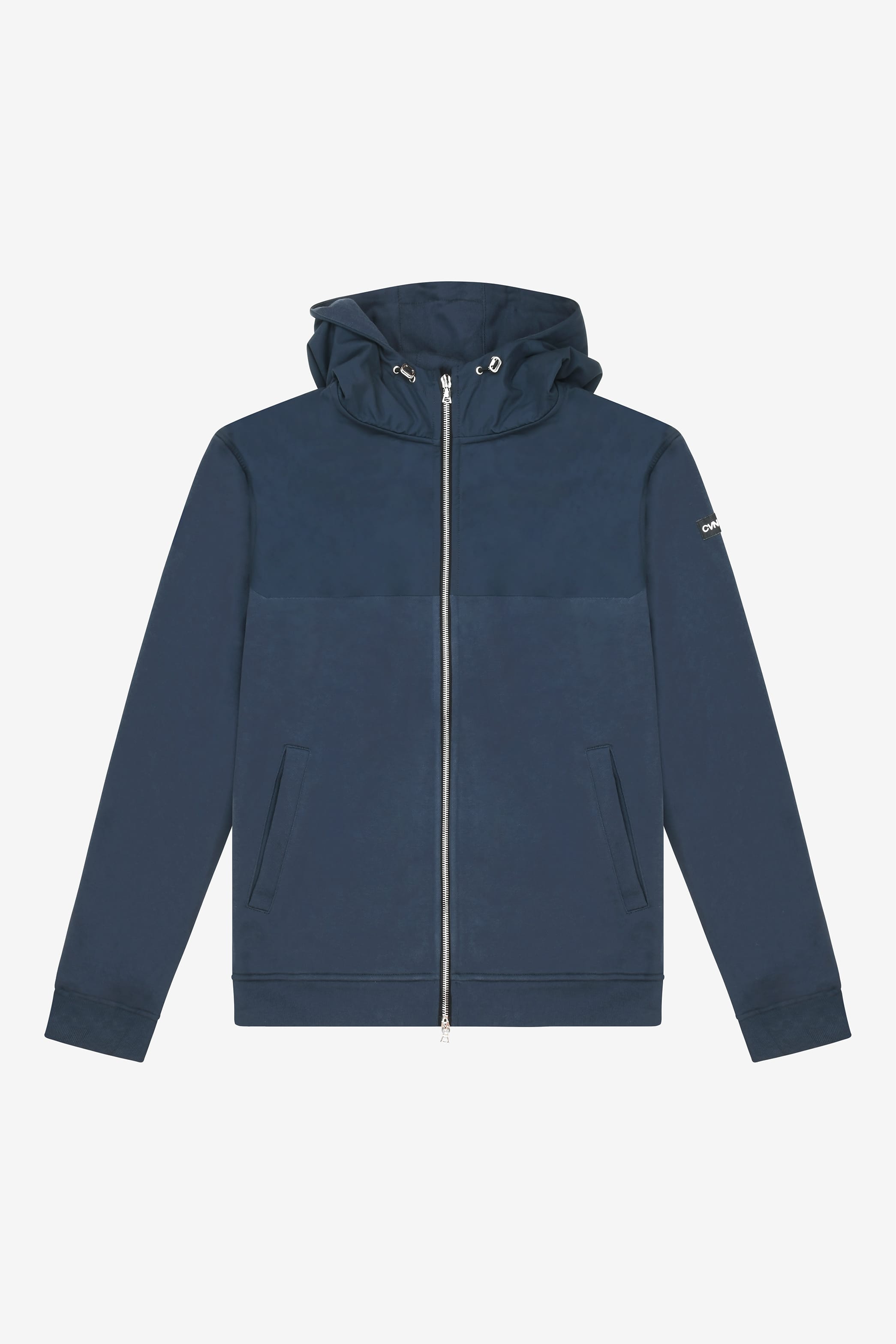 Ventile® Explorer Zip Hoodie in navy S, Reclaimed - Cevene