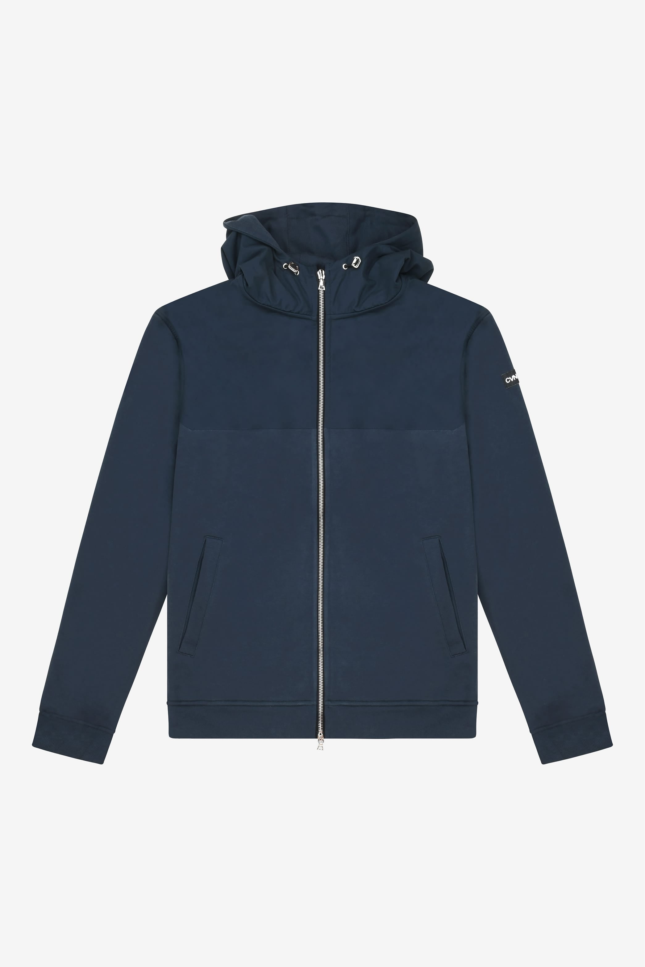 Ventile® Explorer Zip Hoodie in navy M, Reclaimed - Cevene
