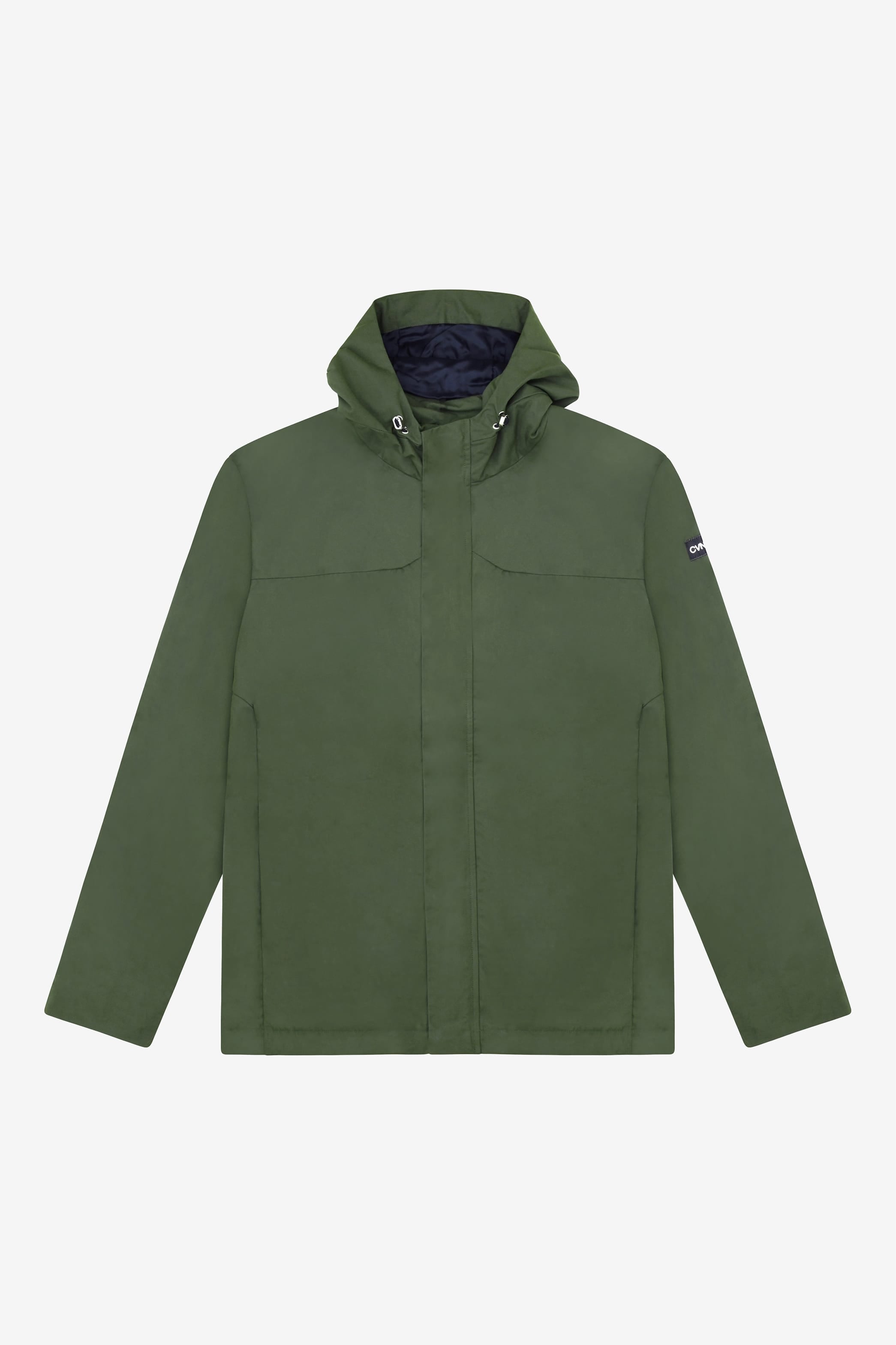 Weatherproof Half-Season Ventile® Parka in Green M, Reclaimed - Cevene